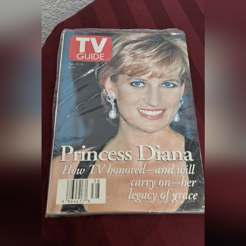 TV Guide Magazine Princess Diana 9/20/97 Vintage NWOT ✨️PRICE FIRM✨️